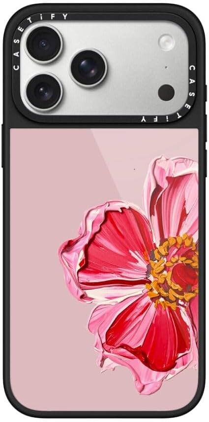 CASETiFY Glaze iPhone 17 Pro Max Case [Glossy Finish/Compatible with Magsafe / 4.9 ft. 1X Military Grade Drop Protection] - Bow Cats - Black