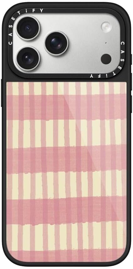 CASETiFY Glaze iPhone 17 Pro Max Case [Glossy Finish/Compatible with Magsafe / 4.9 ft. 1X Military Grade Drop Protection] - Bow Cats - Black