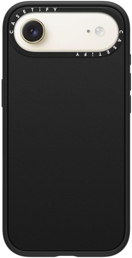 CASETiFY Impact iPhone 17 Pro Max Case [Slim/Compatible with Magsafe / 8.2 ft. 4X Military Grade Drop Protection] - Black