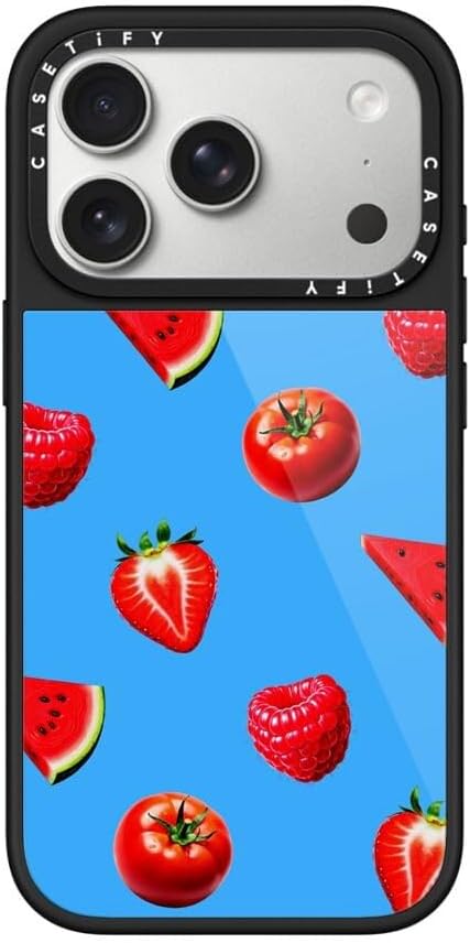 CASETiFY Glaze iPhone 17 Pro Max Case [Glossy Finish/Compatible with Magsafe / 4.9 ft. 1X Military Grade Drop Protection] - Bow Cats - Black