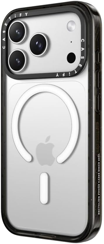 CASETiFY Impact iPhone 17 Pro Max Case [Slim/Compatible with Magsafe / 8.2 ft. 4X Military Grade Drop Protection] - Black