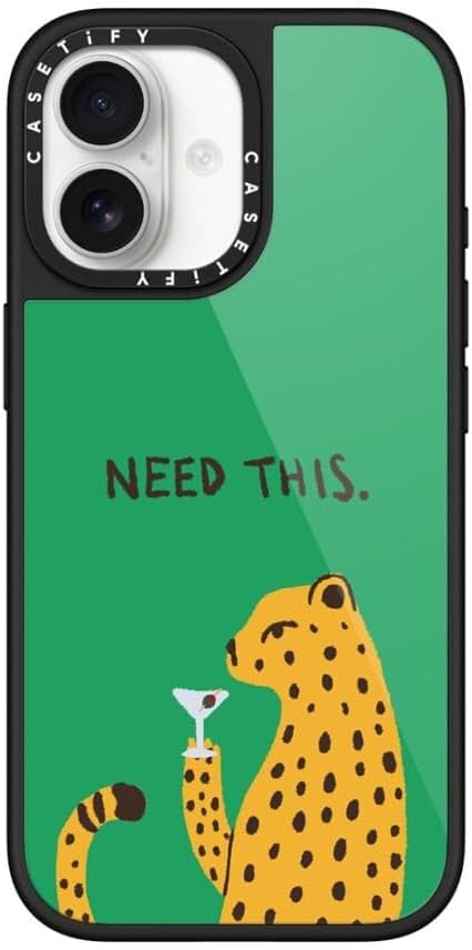 CASETiFY Glaze iPhone 17 Pro Max Case [Glossy Finish/Compatible with Magsafe / 4.9 ft. 1X Military Grade Drop Protection] - Bow Cats - Black