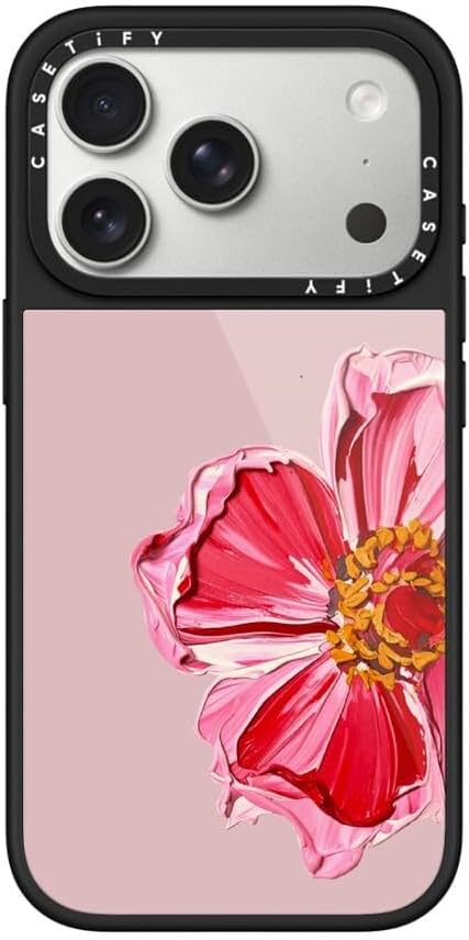CASETiFY Glaze iPhone 17 Pro Max Case [Glossy Finish/Compatible with Magsafe / 4.9 ft. 1X Military Grade Drop Protection] - Bow Cats - Black