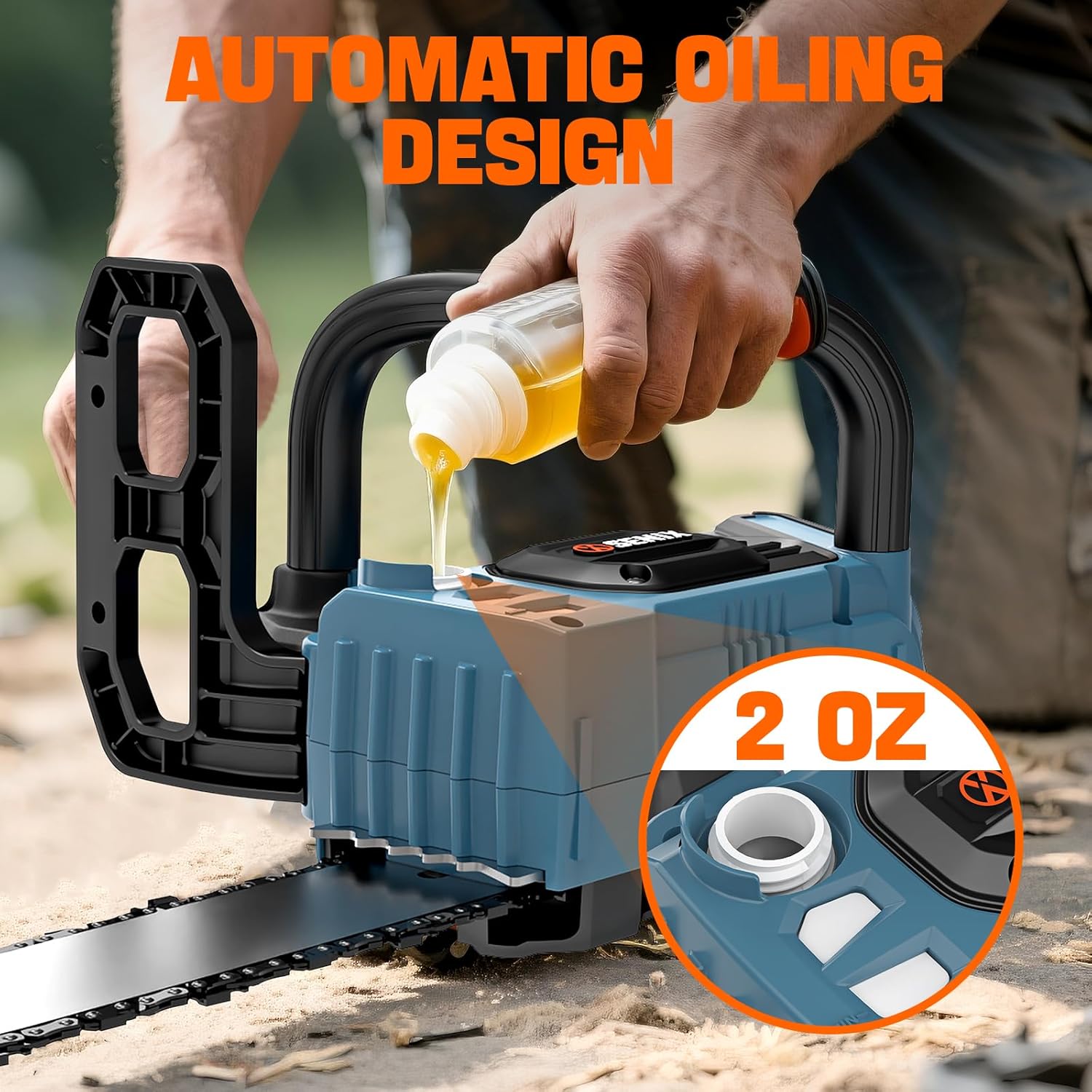 SENIX 10 X6 60V Pole Saw – 14ft Reach, Carbon Fiber, 65.5ft/s | Pruning & Trimming (CSPX6-M)