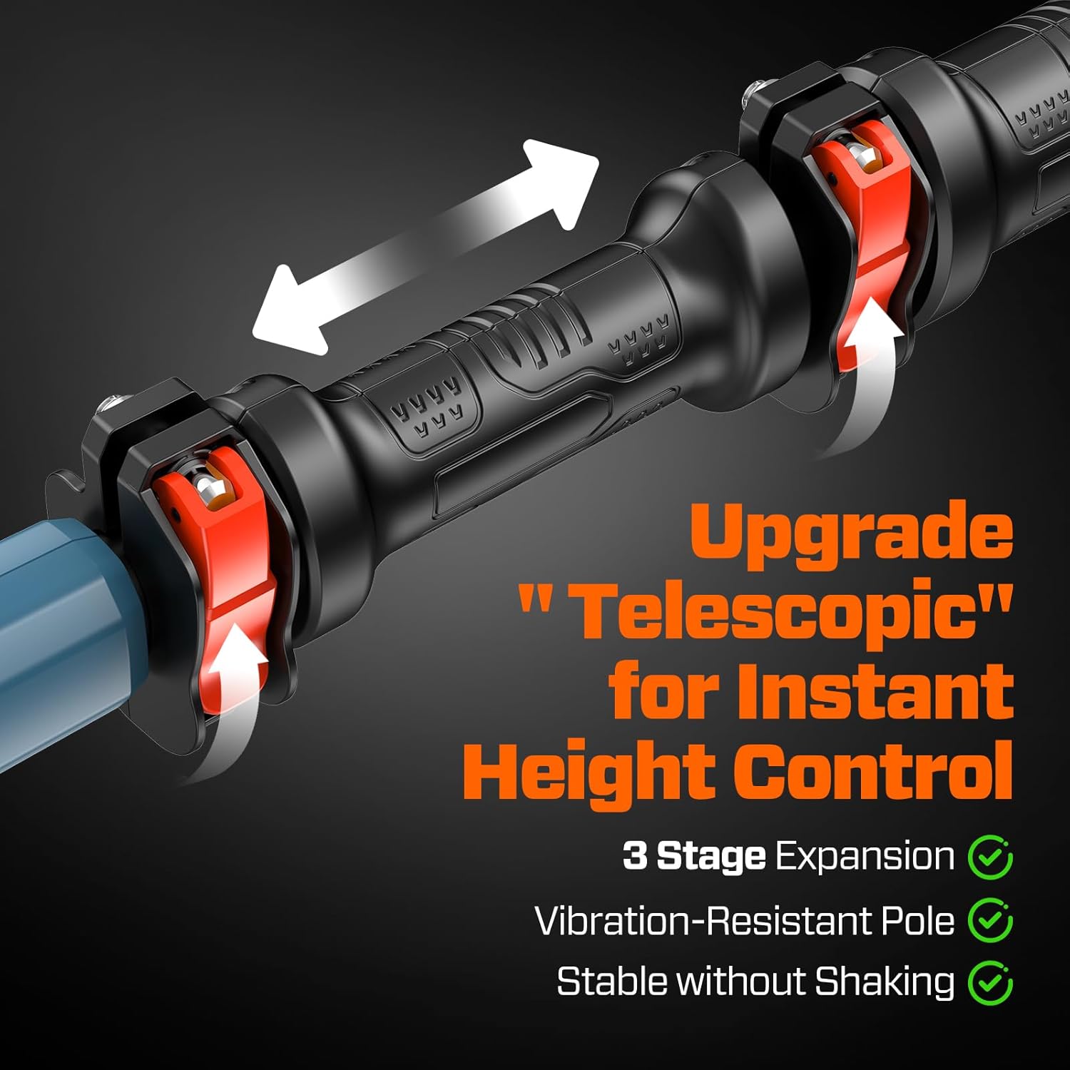 SENIX 10 X6 60V Pole Saw – 14ft Reach, Carbon Fiber, 65.5ft/s | Pruning & Trimming (CSPX6-M)