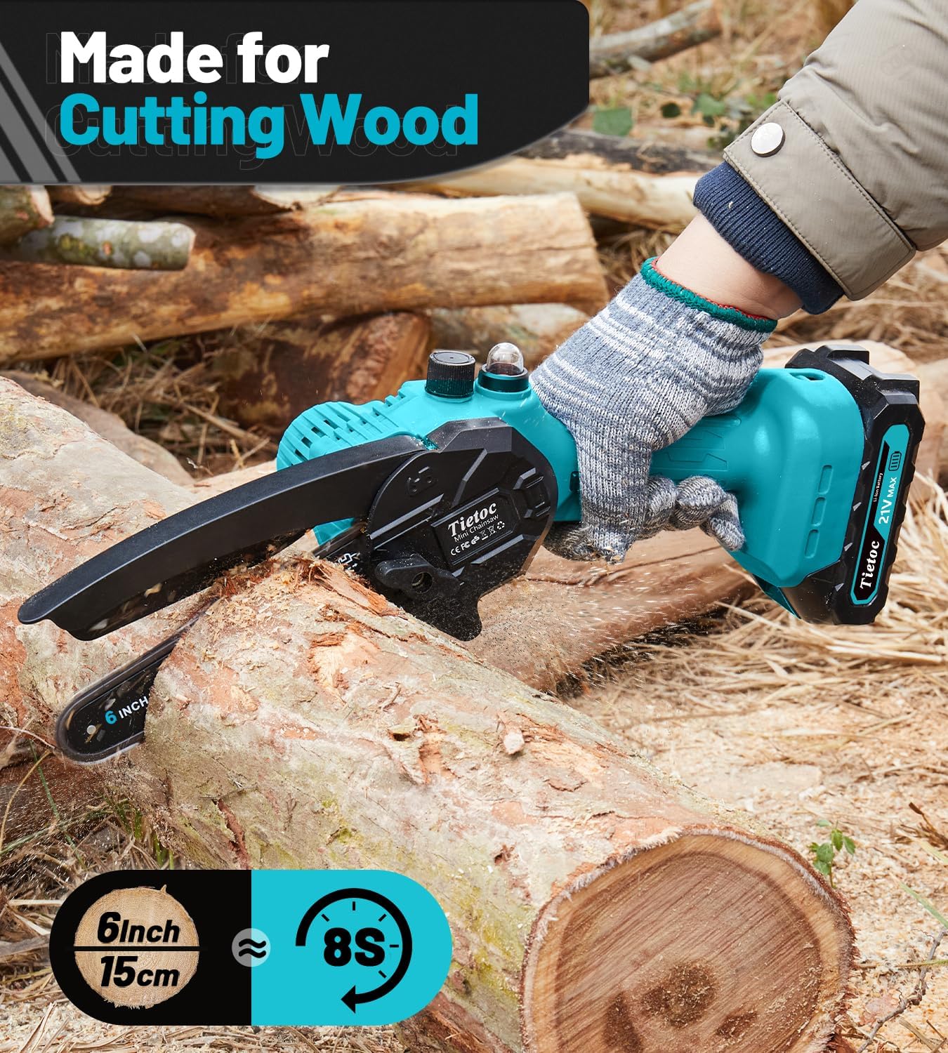 Tietoc 880W Mini Chainsaw: 6