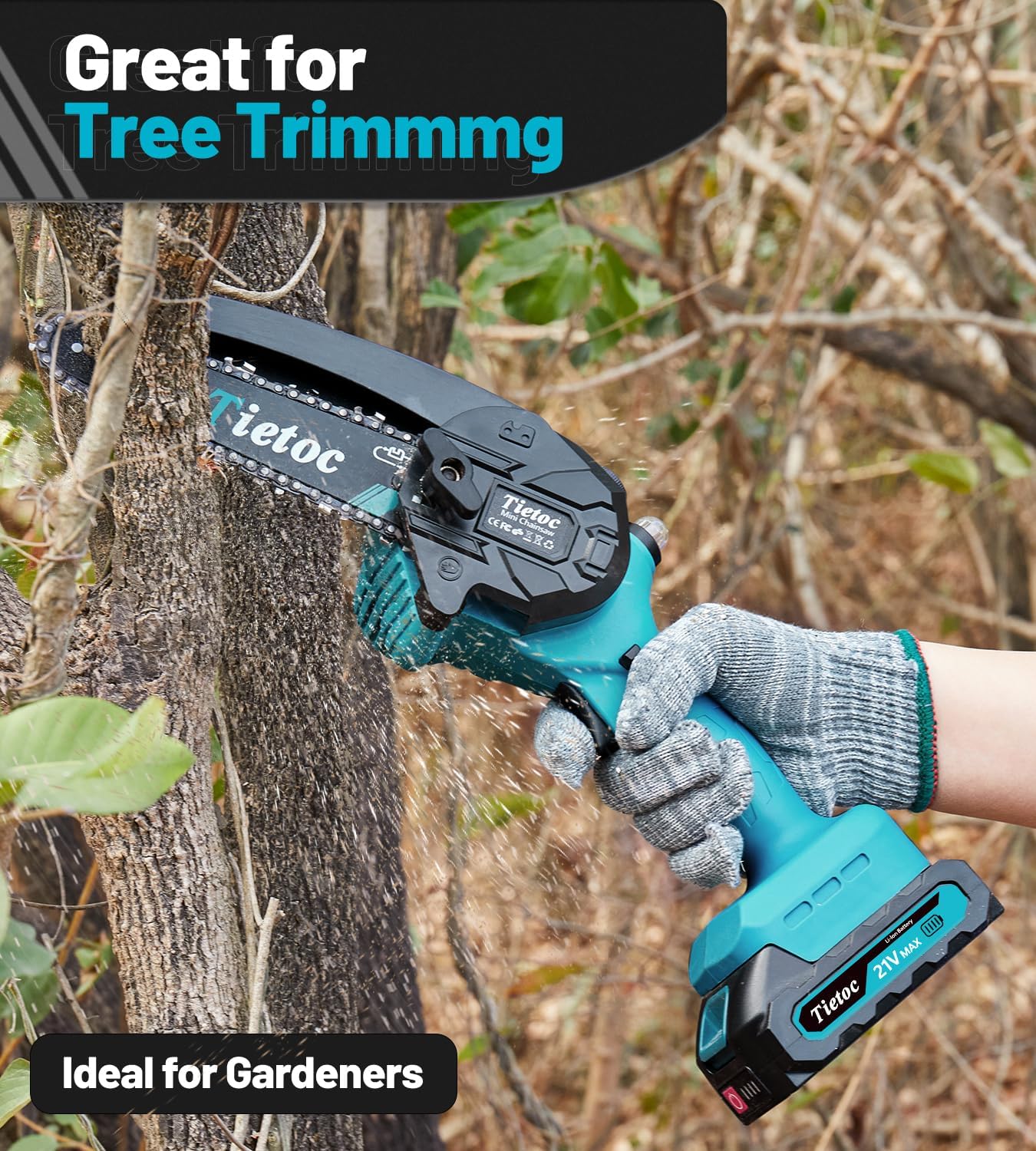 Tietoc 880W Mini Chainsaw: 6