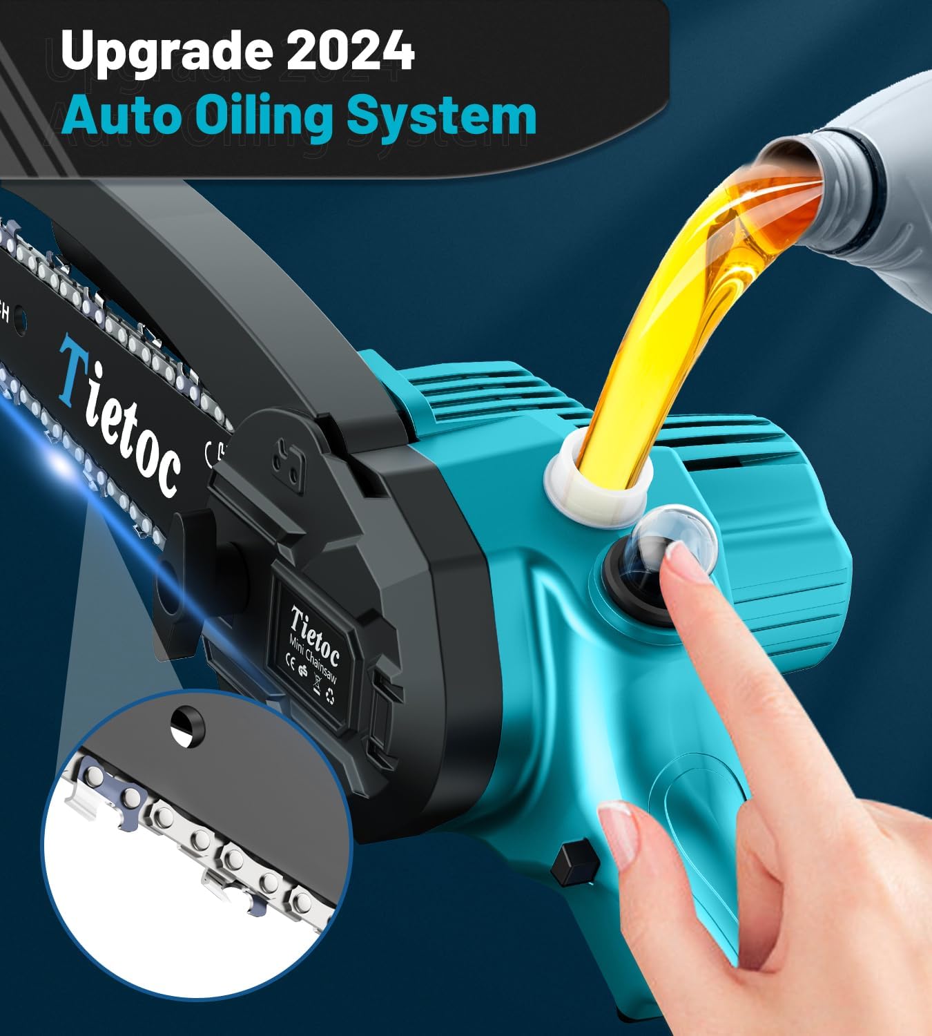 Tietoc 880W Mini Chainsaw: 6