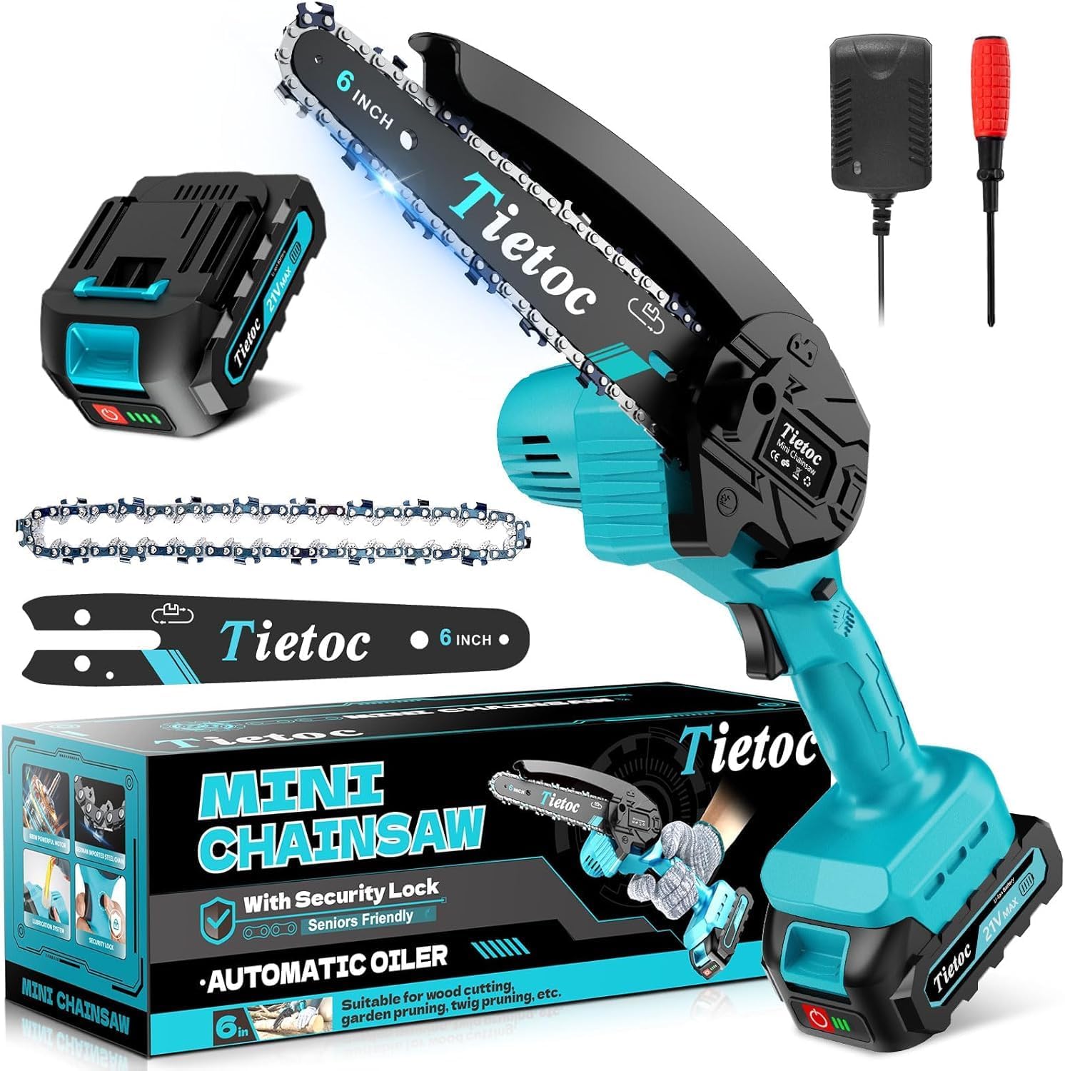 Tietoc 880W Mini Chainsaw: 6