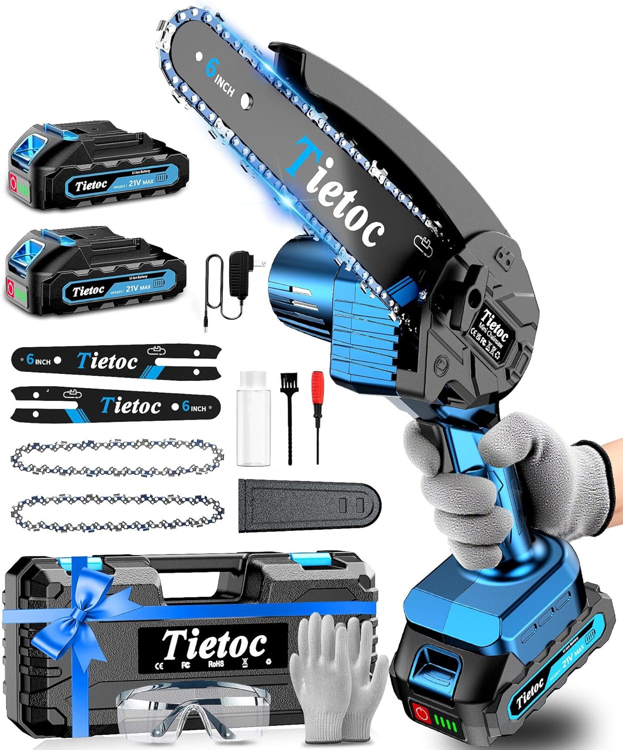 Tietoc 880W Mini Chainsaw: 6