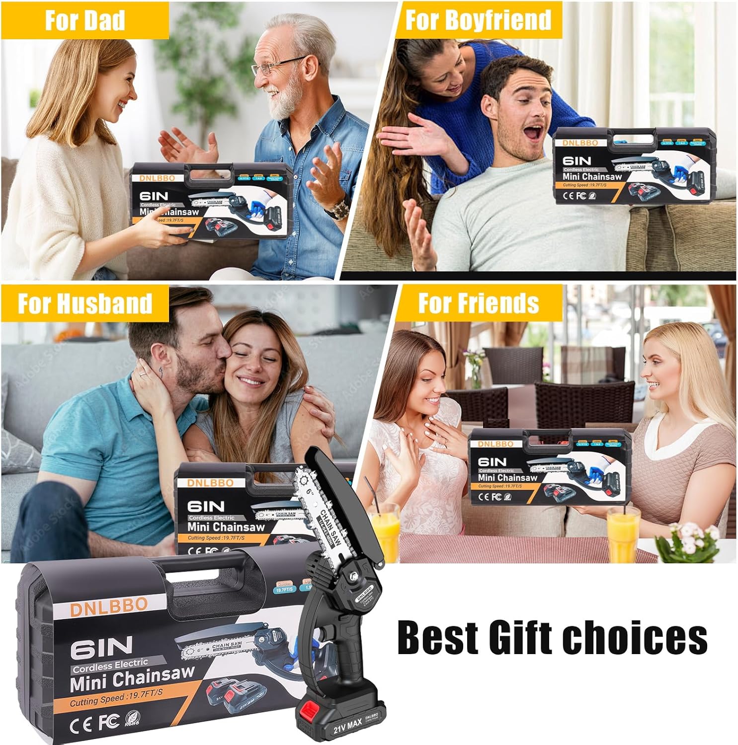 ‌2-in-1 Cordless Pole Saw & 6