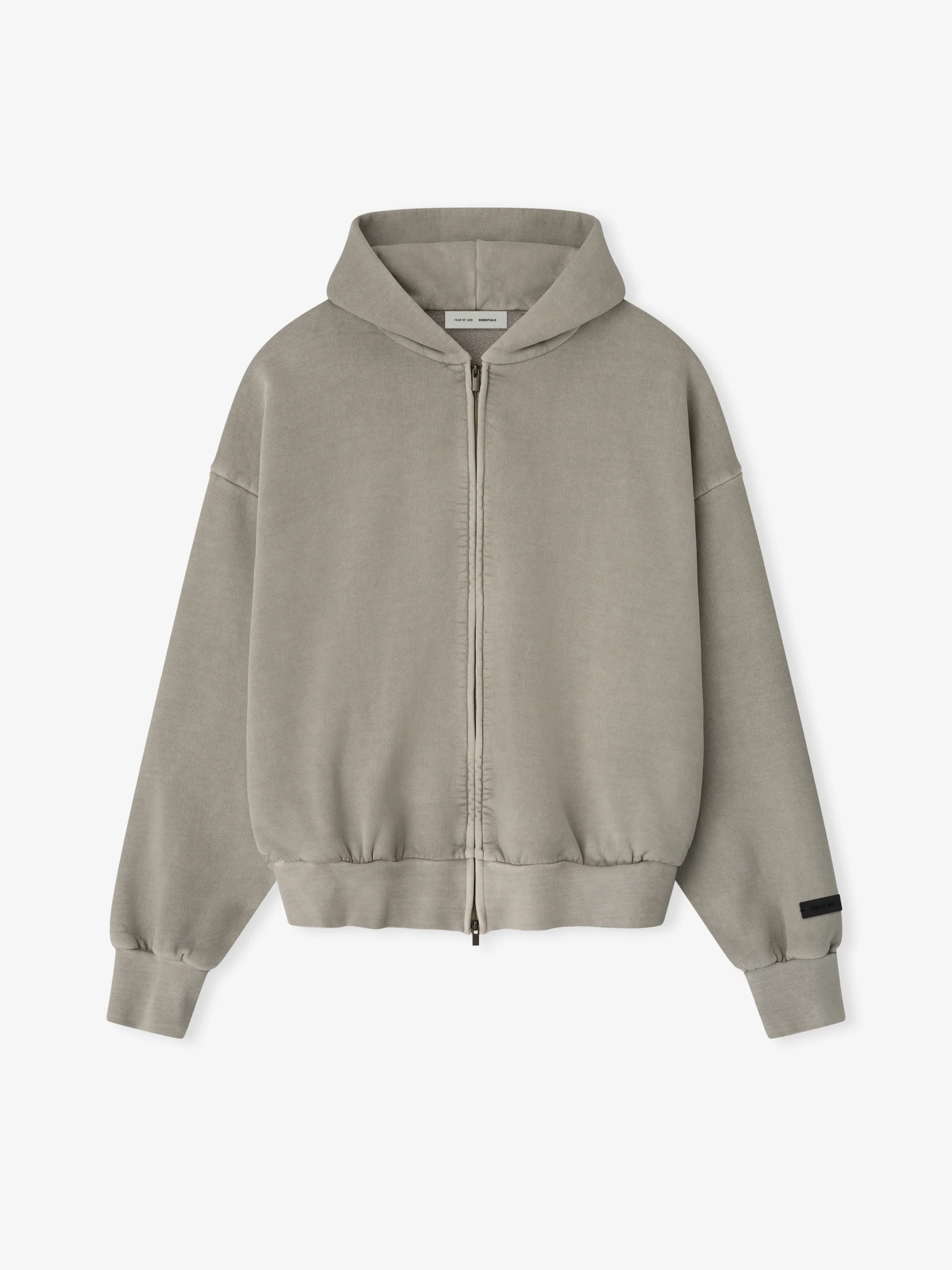 FEAR OF GOD ESSENTIALS Embroidered Classic Full Zip Hoodie