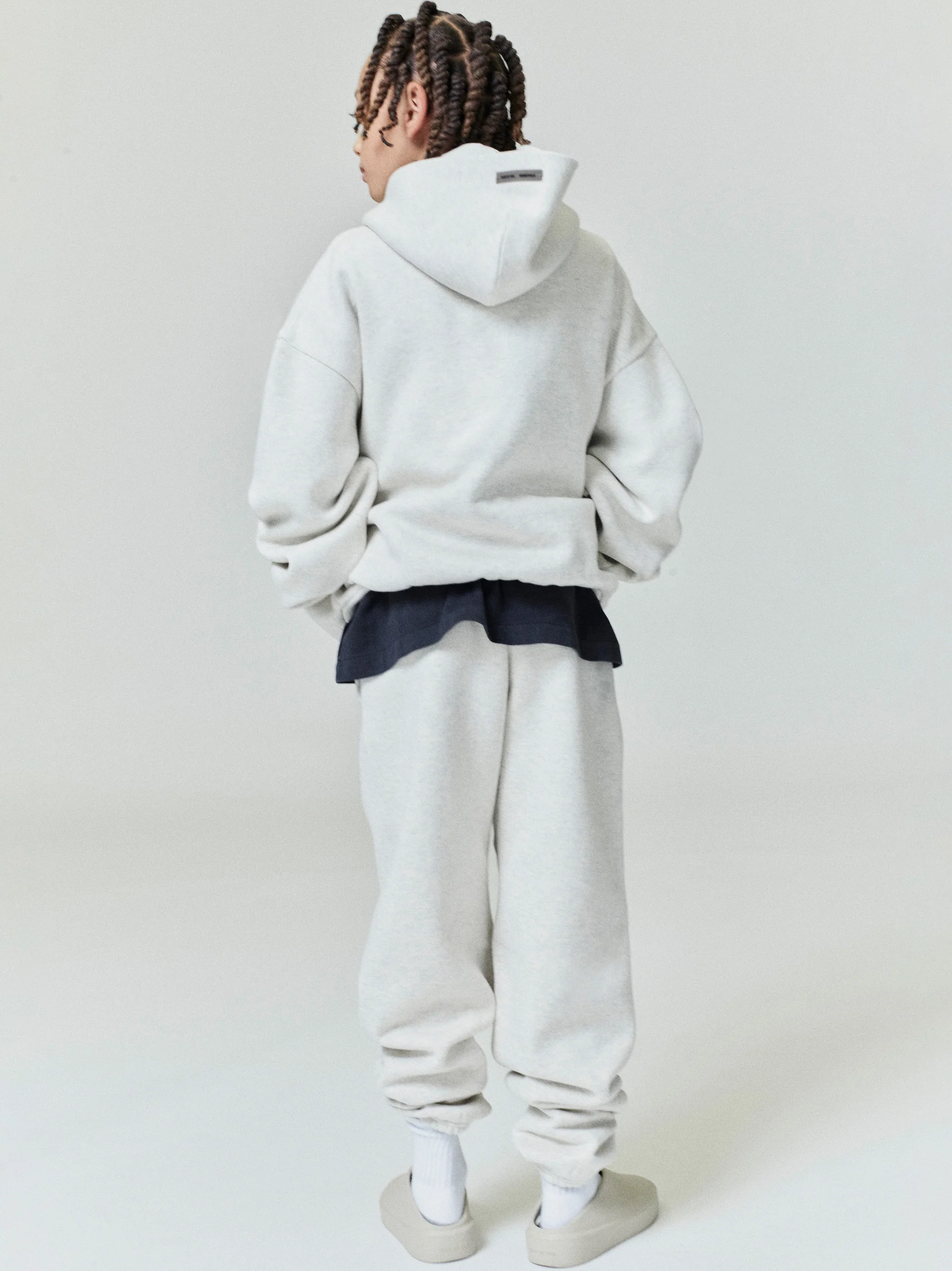 ESSENTIALS Kids Embossed Classic Hoodie