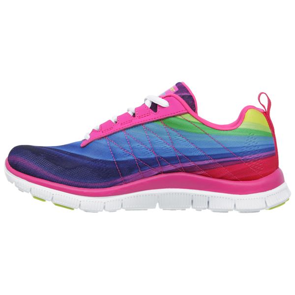 Skechers Women Flex Appeal - Pretty PLEASE Pink/Multi