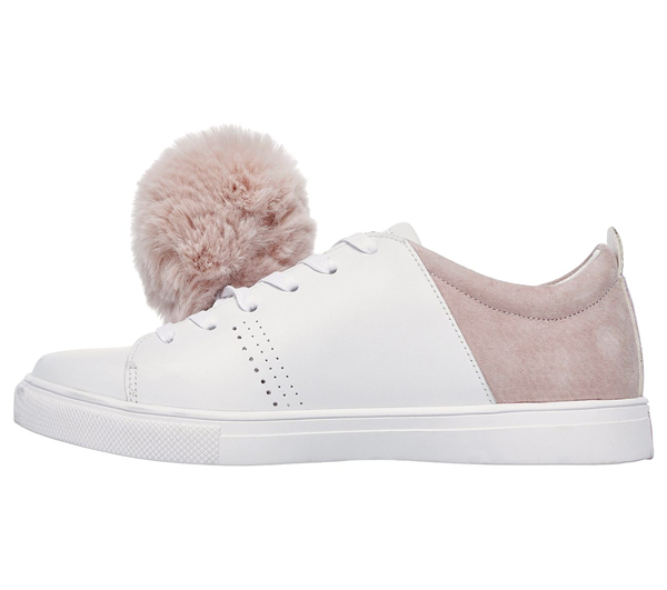 Skechers Women Moda - Pom Street White/Pink