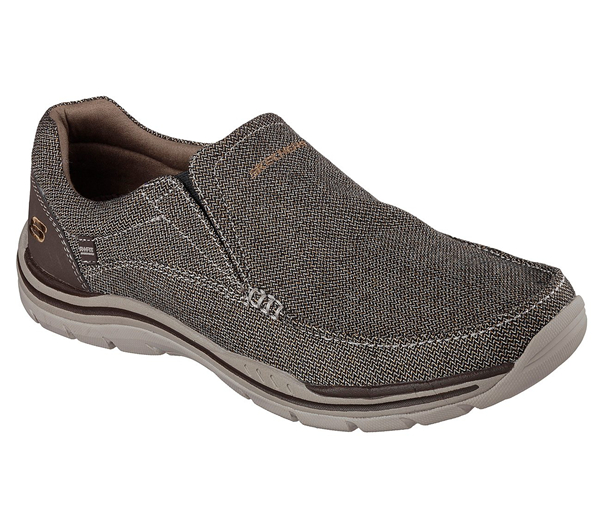 Skechers Men Relaxed Fit: Expected - Avillo Dark Brown