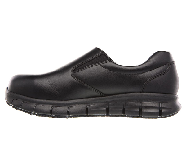Skechers Women Work: Relaxed Fit Sure Track - Vonn Black