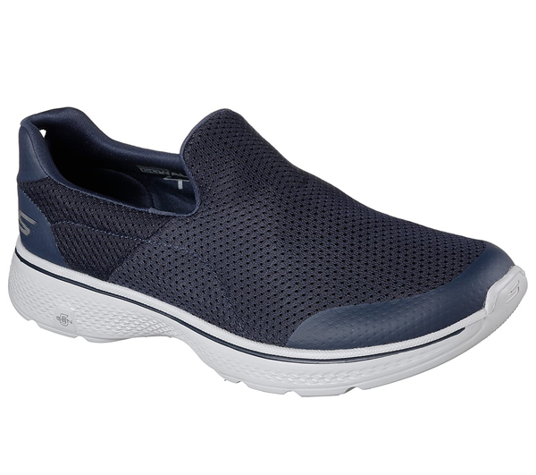 Skechers Men GOwalk 4 - Incredible Navy/Gray