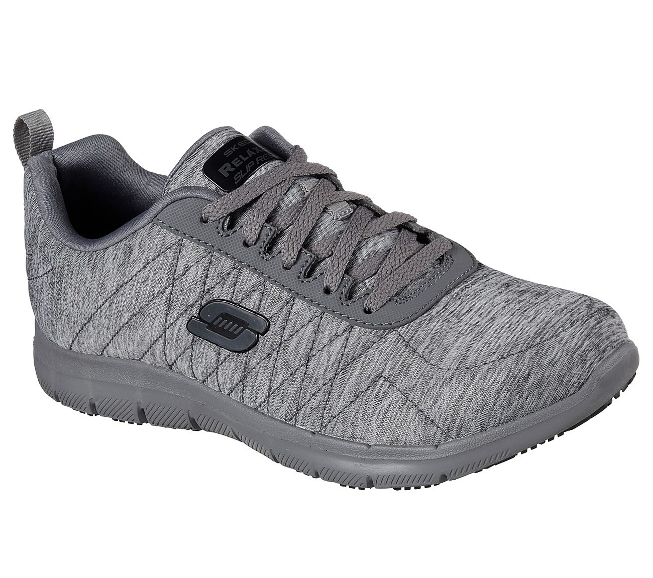 Skechers Women Work Relaxed Fit: Ghenter Dark Gray