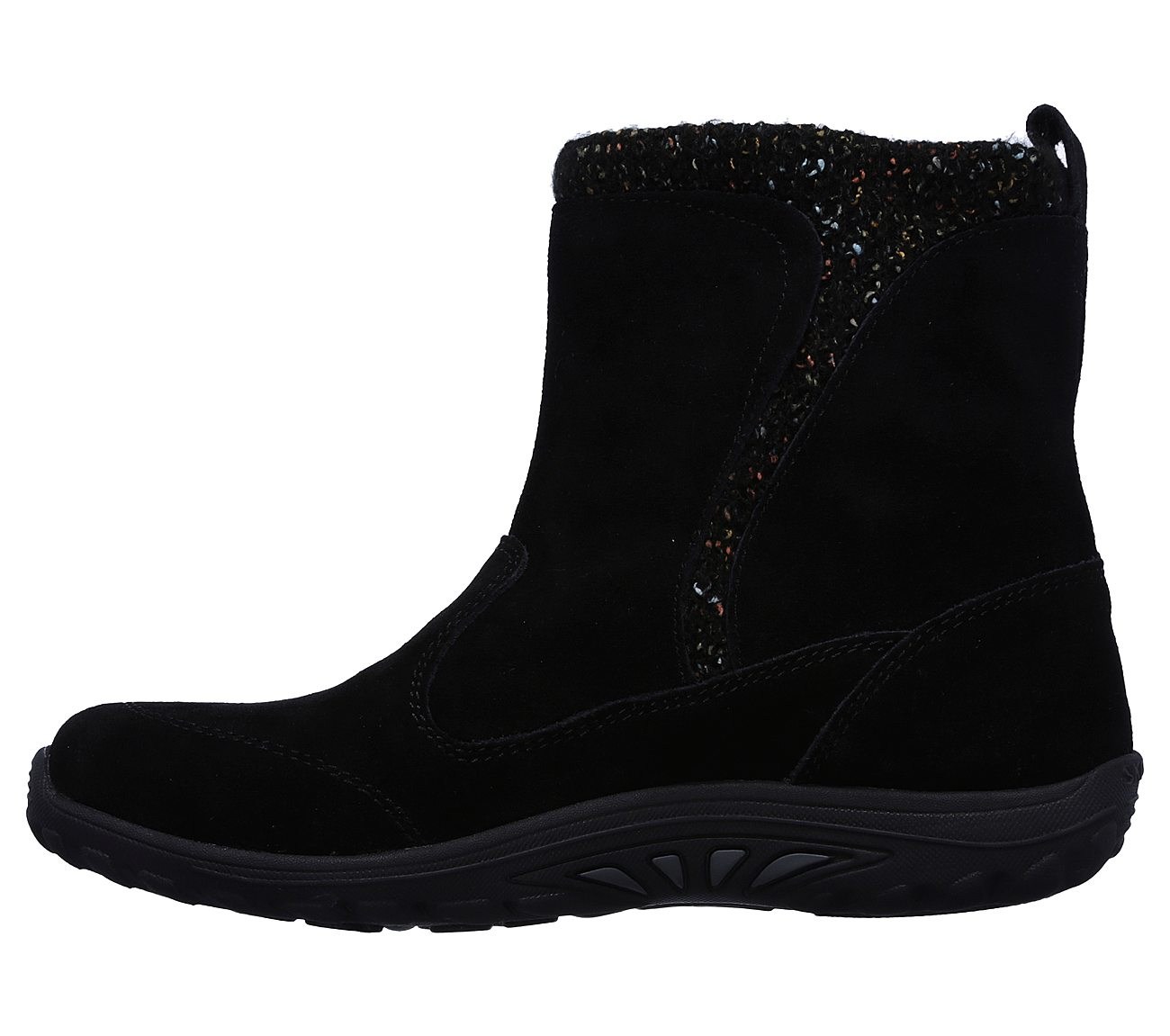 Skechers Women Relaxed Fit: Reggae Fest - Folksy Black