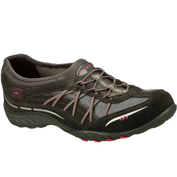 Skechers Women Relaxed Fit: Breathe Easy - Weekender Charcoal