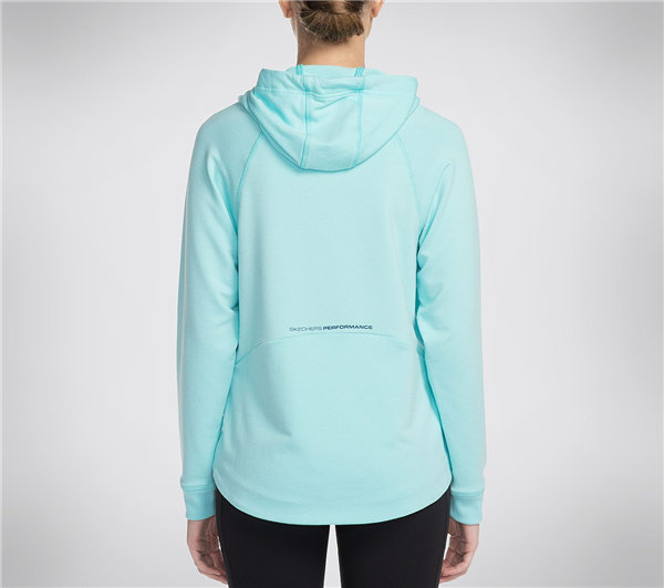 Skechers Women Spade Hoodie Light Blue