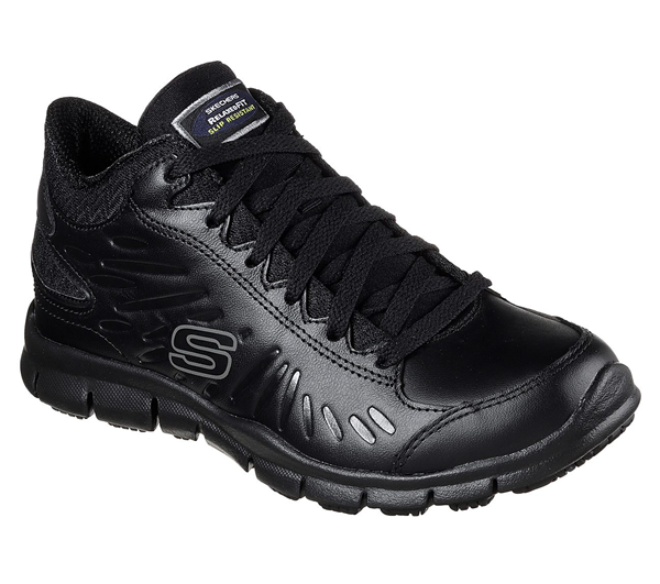 Skechers Women Work: Relaxed Fit Eldred - Linton Black