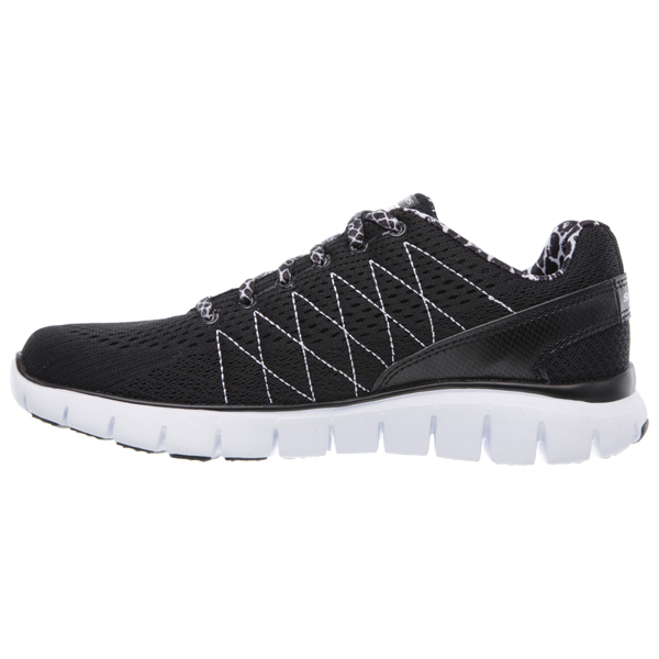 Skechers Women Relaxed Fit: Skech-Flex Black/White