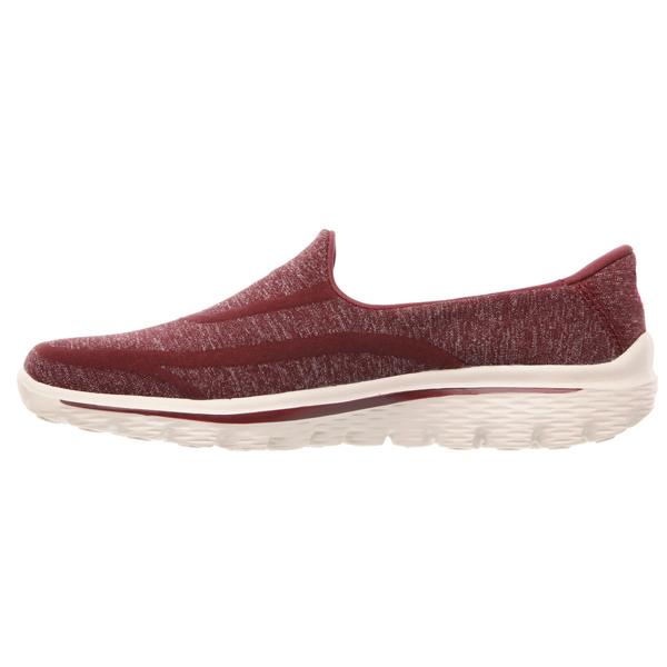 Skechers Women GOwalk 2 - Super Sock Burgundy