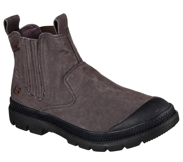 Skechers Men Boots: Milton - Rolent Brown