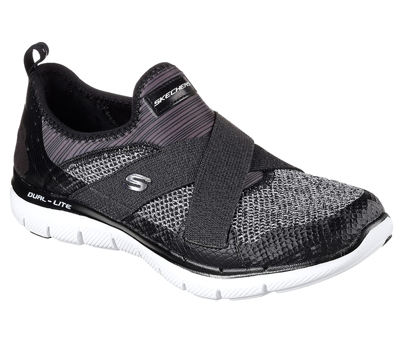 Skechers Women Flex Appeal 2.0 - New Image Black/White