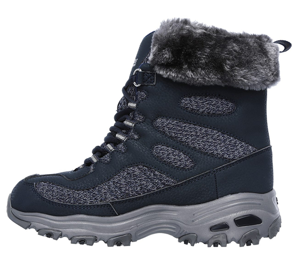 Skechers Women D'Lites - Snow Plaza Navy