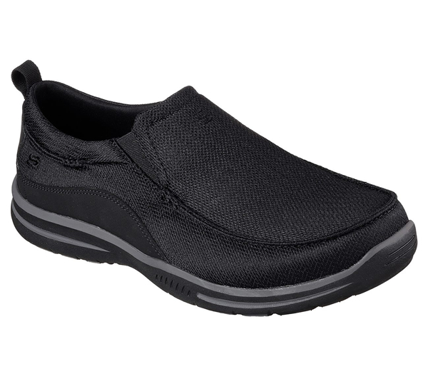 Skechers Men Relaxed Fit: Elected - Viking Black