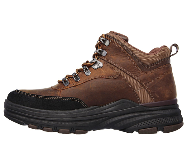 Skechers Men Boots: Holdren - Brenton Dark Brown