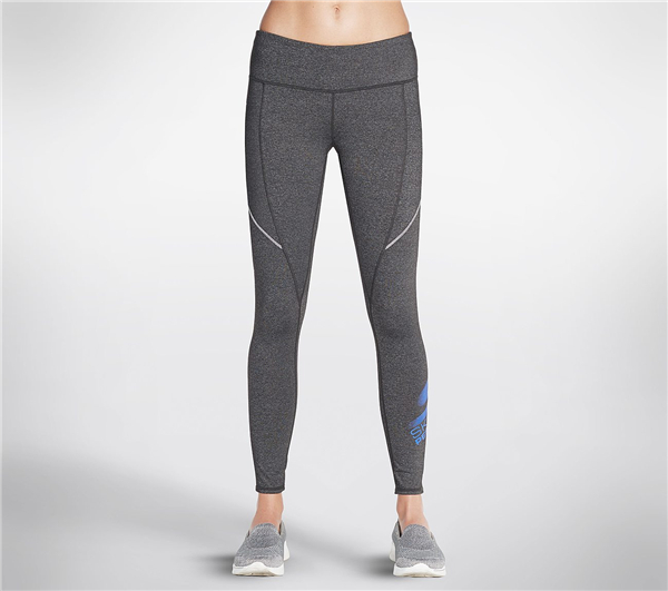 Skechers Women Arabesque Stretch Legging Dark Gray