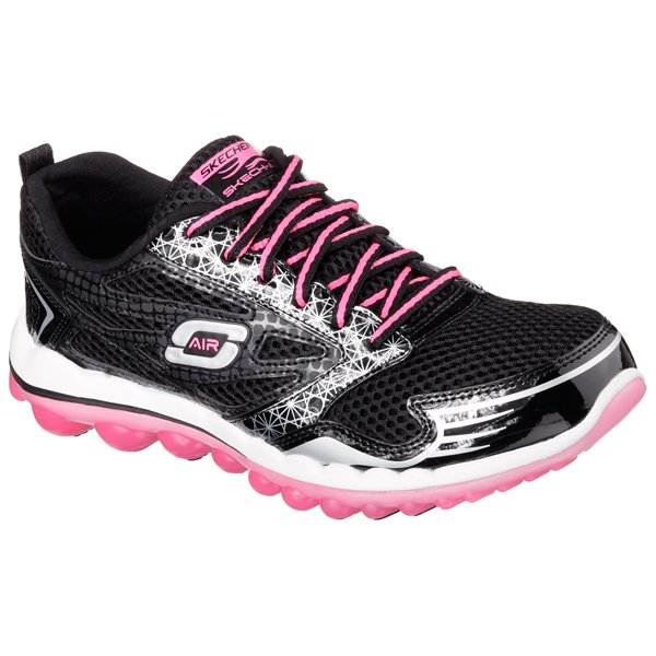 Skechers Women Skech-Air 2.0 - Clear Day Black/Hot Pink