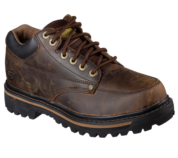Skechers Men Boots: Mariners Brown