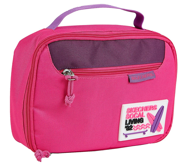 Skechers Girls Pink Flambe Lunch Bag Pink/Purple