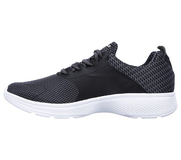 Skechers Men GOwalk 4 - Instinct Black/White