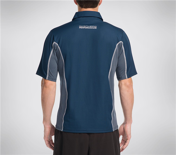 Skechers Men GO Golf Sherwood Polo Shirt Navy