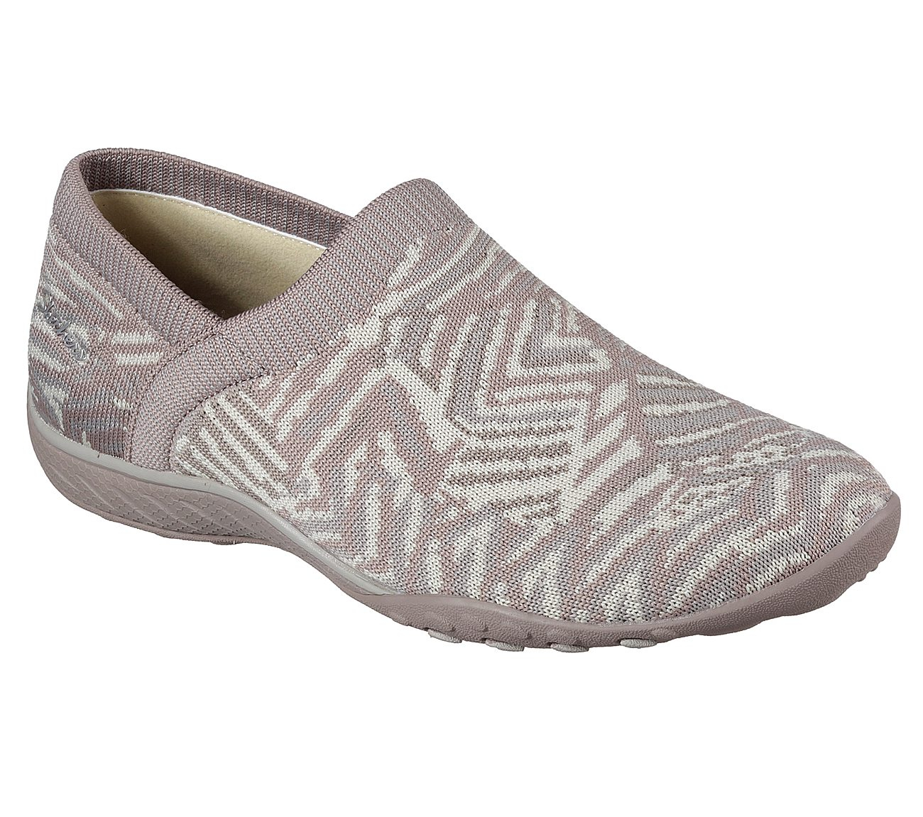 Skechers Women Relaxed Fit: Breathe Easy - Lassie Taupe/Natural
