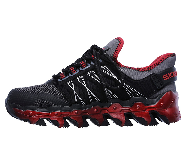 Skechers Boys Mega Flex: Mega Blade Lite Black/Red
