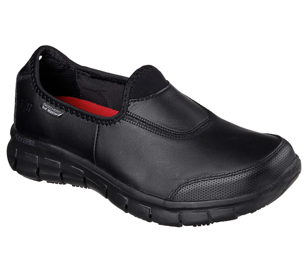 Skechers Women Work: Relaxed Fit - Sure Track Black
