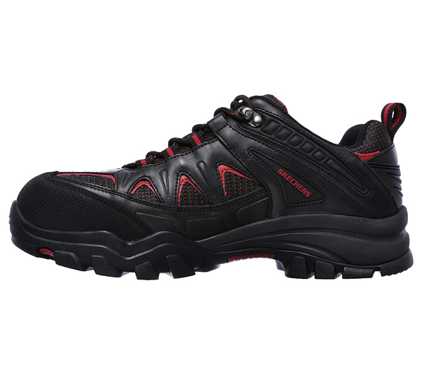 Skechers Men Work: Delleker WP Black/Red