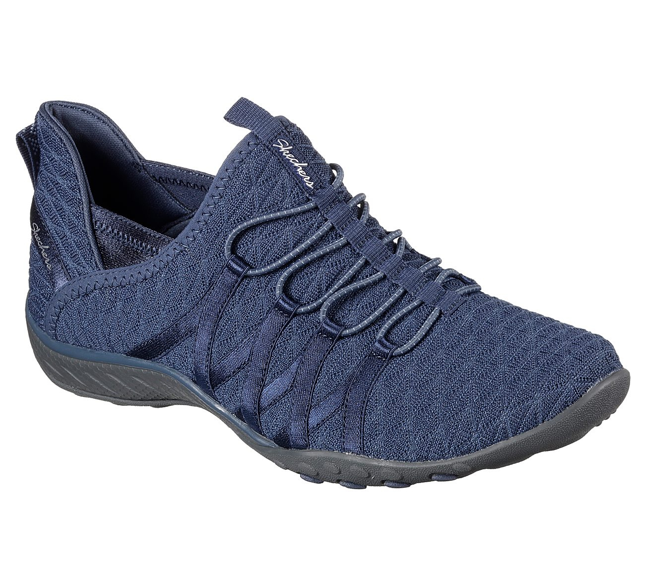 Skechers Women Relaxed Fit: Breathe Easy - Viva-City Slate Gray