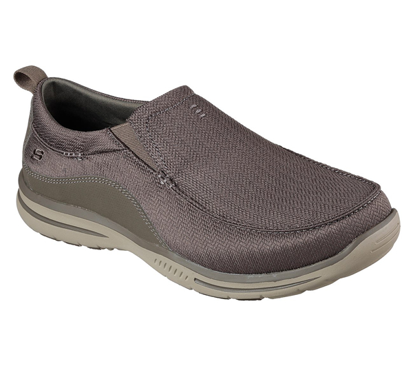 Skechers Men Relaxed Fit: Elected - Viking Light Brown