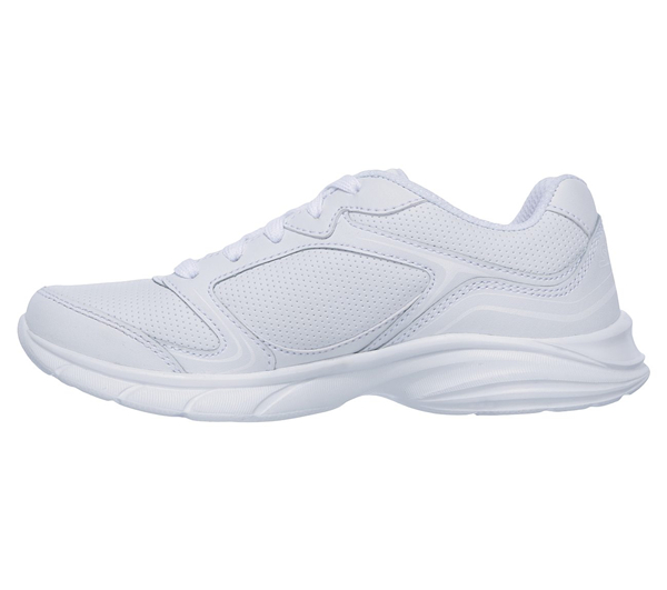 Skechers Girls Spirit Sprintz - Scholar Sprintz White
