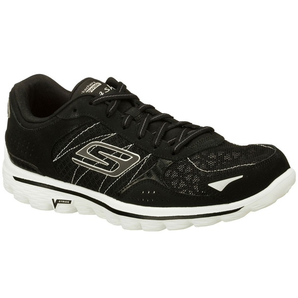 Skechers Women GOwalk 2 - Flash Black/White