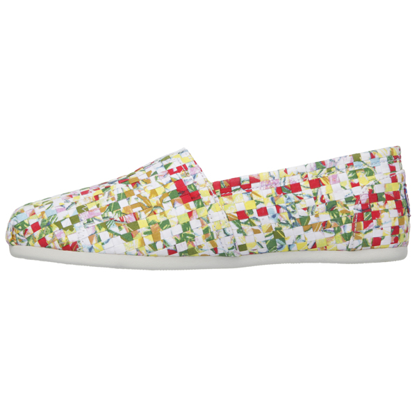 Skechers Women Bobs Plush - Speckles and Spots White/Multi
