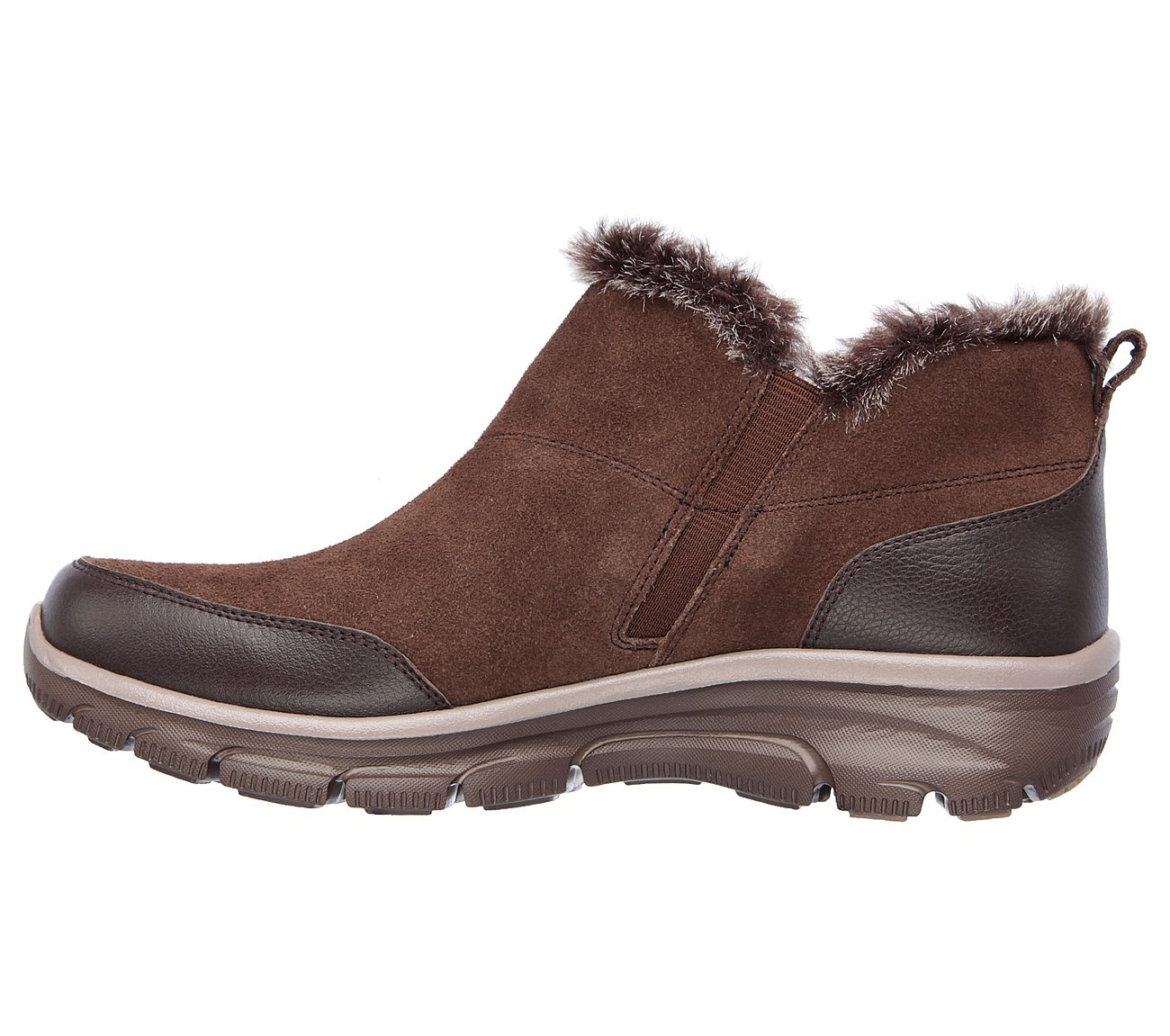 Skechers Women Relaxed Fit: Easy Going - Zip It Chocolate